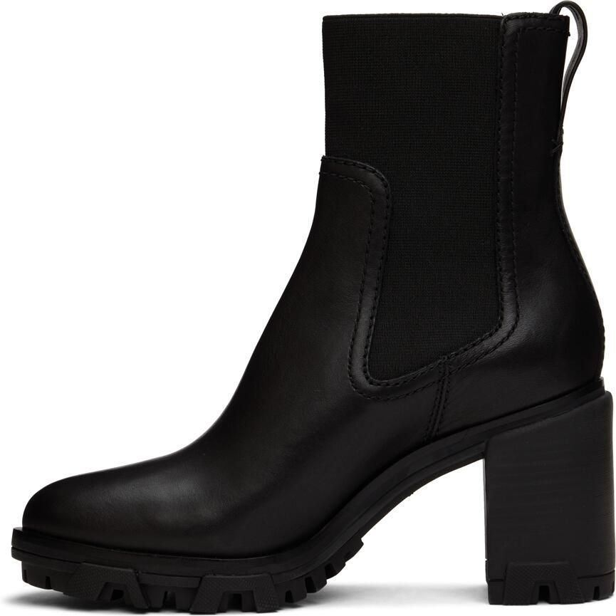 Rag  bone Black Shiloh High Chelsea Boots - Picture 2