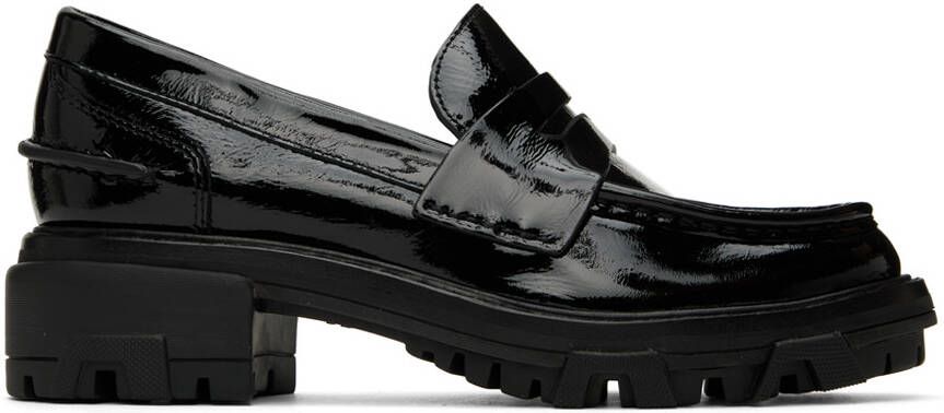 Rag  bone Black Shiloh Loafers - Picture 5