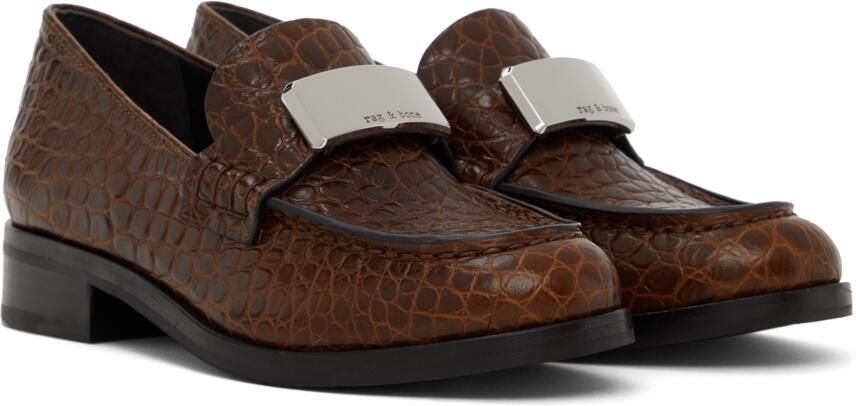 Rag  bone Brown Canter Loafers - Picture 2