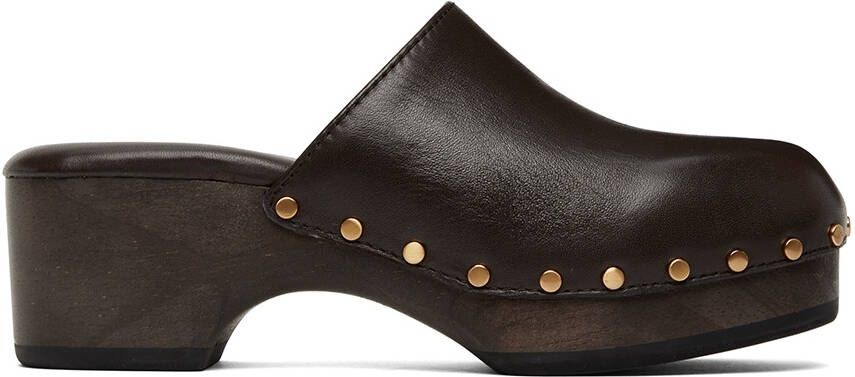 Rag  bone Brown Mara Clogs - Picture 5
