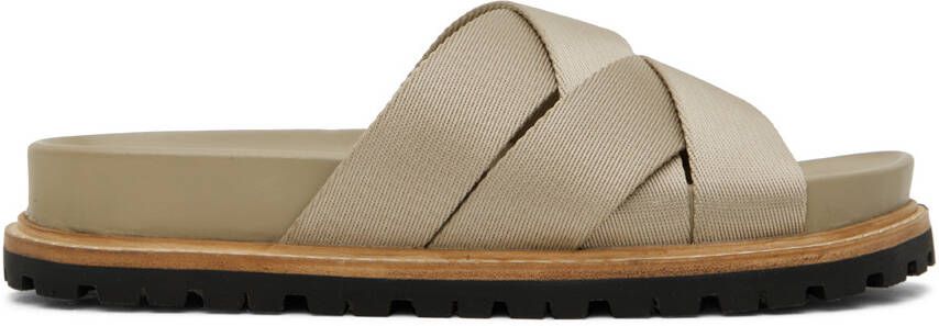 Rag  bone Khaki Park Slides - Picture 5