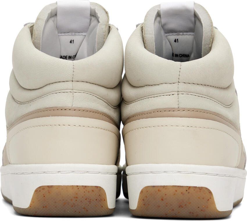 Rag  bone Off-White Retro Court Mid Sneakers