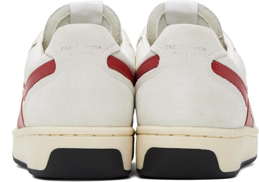 Rag  bone Off-White Retro Court Sneakers - Picture 2
