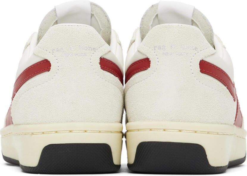 Rag  bone Off-White Retro Court Sneakers