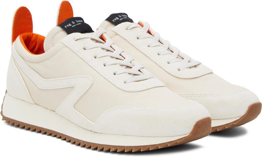 Rag  bone Off-White Retro Runner Bomber Sneakers - Picture 2