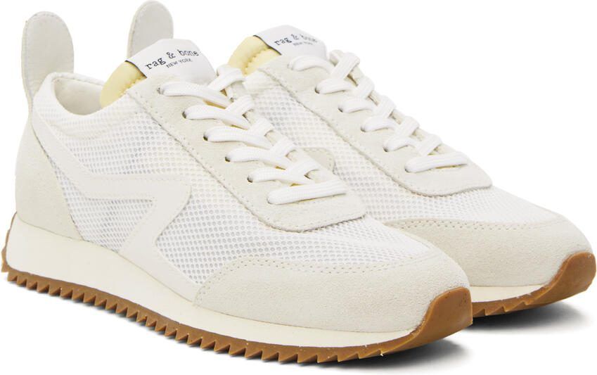 Rag  bone Off-White Retro Runner Bomber Sneakers - Picture 2