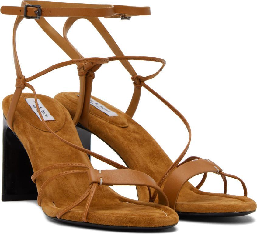 Rag  bone Tan Vossen Heeled Sandals - Picture 2