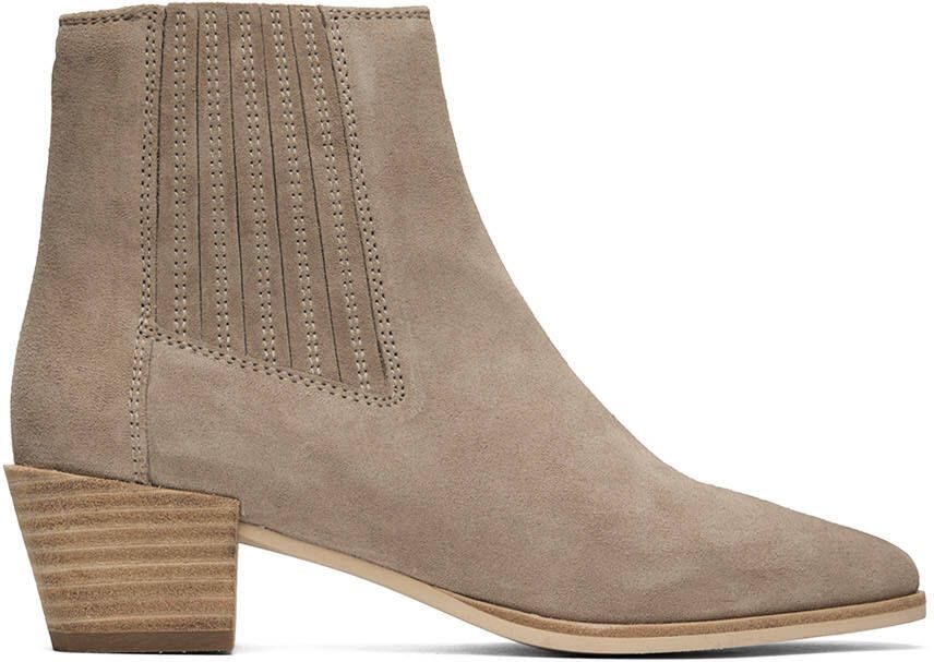 Rag  bone Taupe Rover Boots - Picture 5