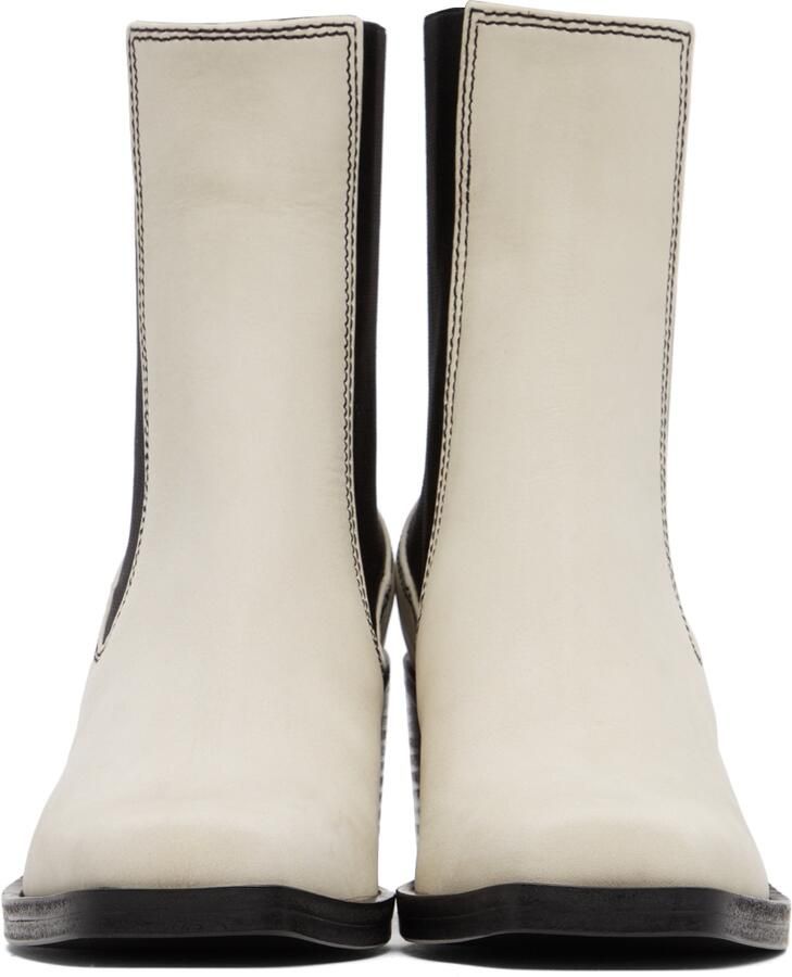 Rag  bone White Axis Boots - Picture 2