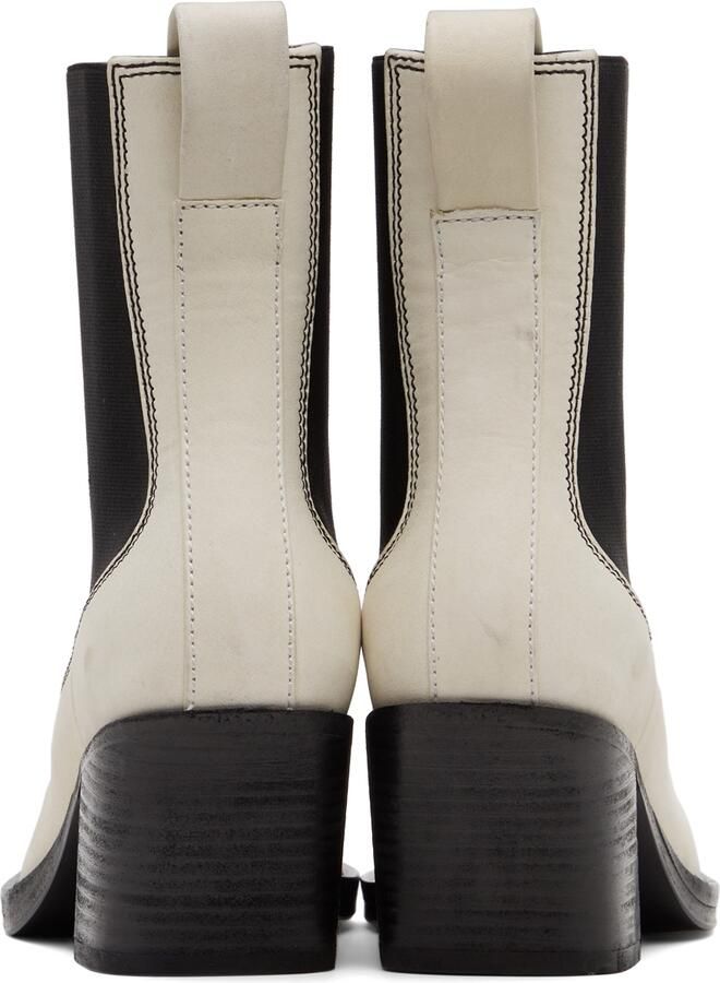 Rag  bone White Axis Boots - Picture 3
