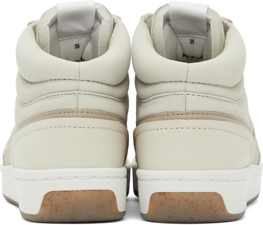 Rag  bone White Retro Court Mid Sneakers
