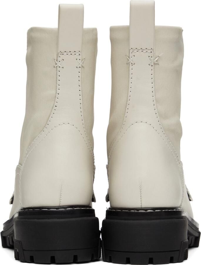 Rag  bone White Shiloh Ankle Boots - Picture 3