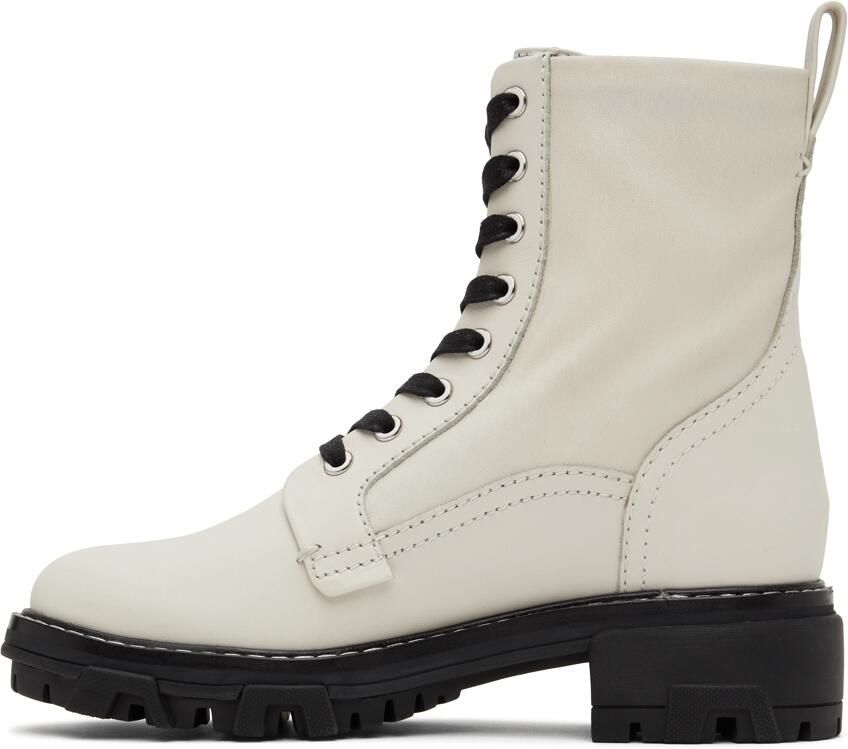 Rag  bone White Shiloh Ankle Boots - Picture 2
