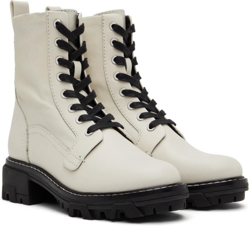 Rag  bone White Shiloh Ankle Boots