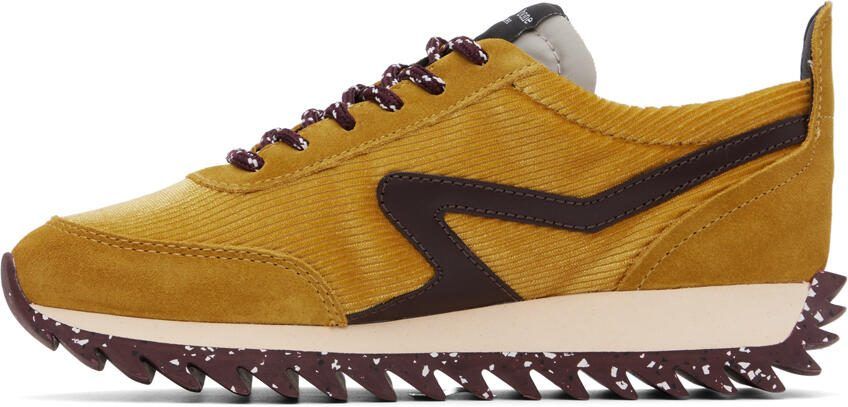 Rag  bone Yellow Retro Runner Sneakers - Picture 4