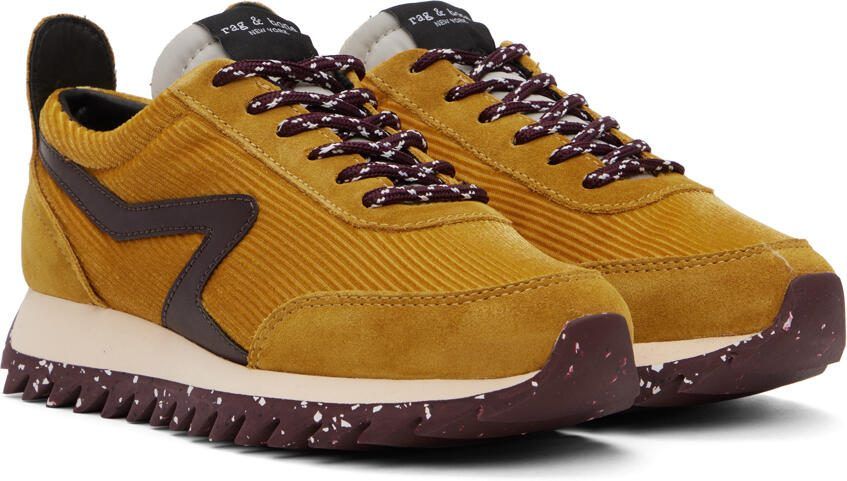 Rag  bone Yellow Retro Runner Sneakers - Picture 2