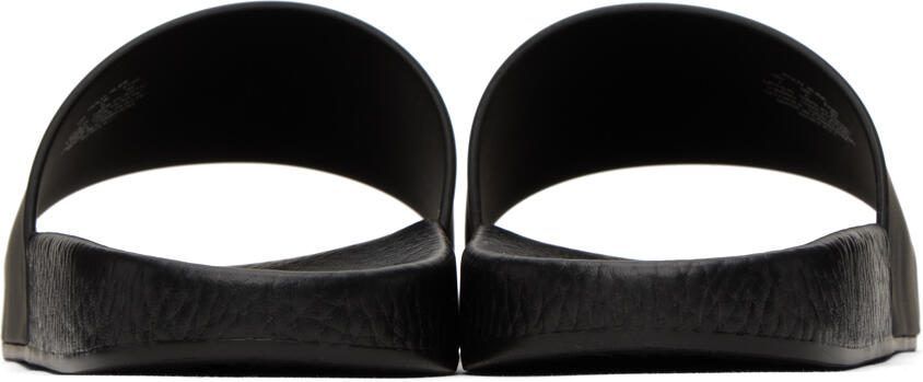 Polo Ralph Lauren Black Pony Slides