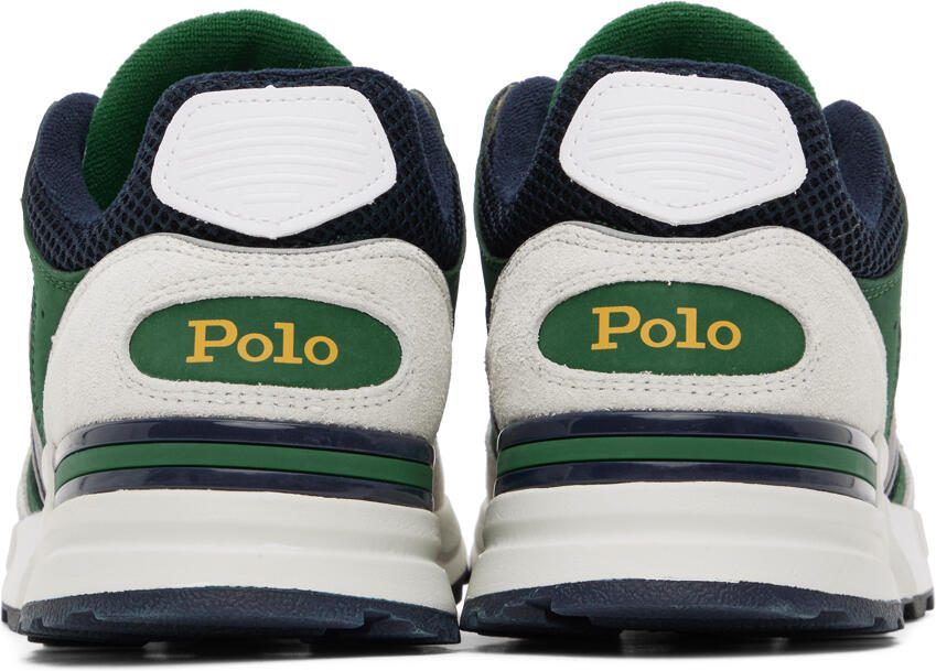 Polo Ralph Lauren Navy  Beige Trackster 200 Sneakers