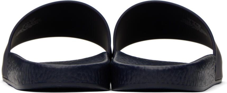 Polo Ralph Lauren Navy Polo Bear Slides - Picture 2