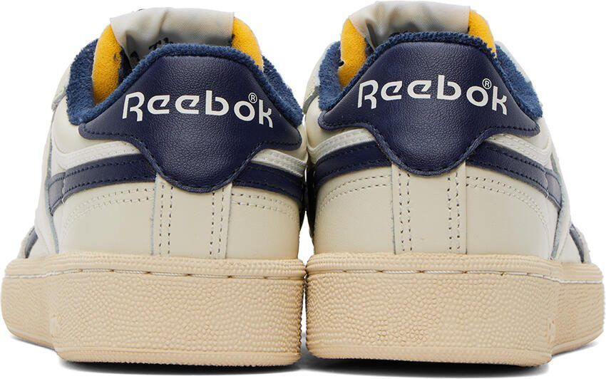 Reebok Classics Off-White  Navy Club C Revenge Vintage Sneakers