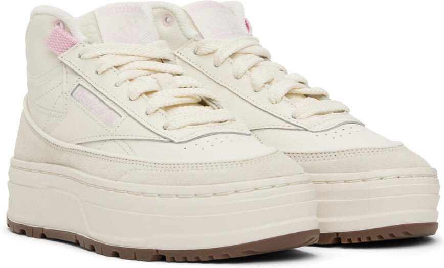 Reebok Classics Off-White Club C Geo Sneakers - Picture 2