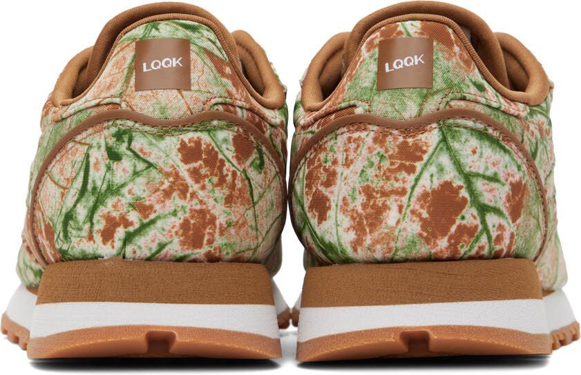 Reebok Classics Tan  Green LQQK Edition Sneakers