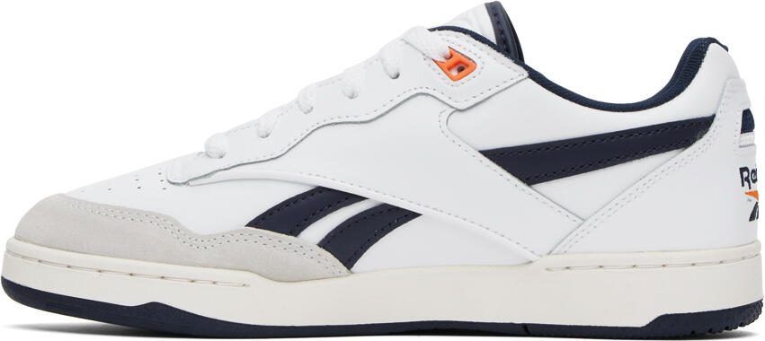 Reebok Classics White  Navy BB 4000 II Sneakers - Picture 3