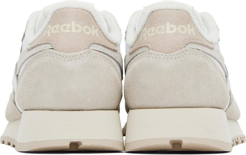 Reebok Classics White  Taupe Classic Sneakers