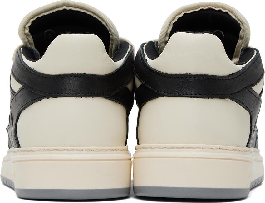 Represent Black  Off-White Reptor Low Sneakers