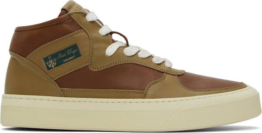 Rhude Khaki  Brown Cabriolets Sneakers - Picture 5