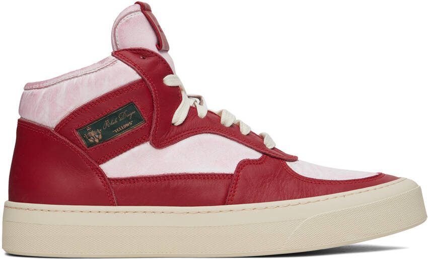 Rhude Red  White Cabriolets Sneakers - Picture 5