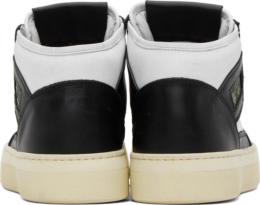 Rhude Black  White Cabriolets Sneakers