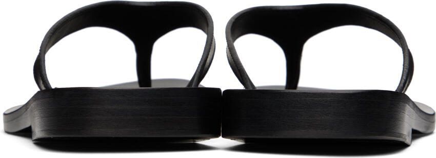Rhude Black Beach Sandal