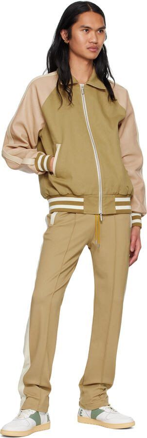 Rhude Green  White Rhecess Hi Sneakers - Picture 4