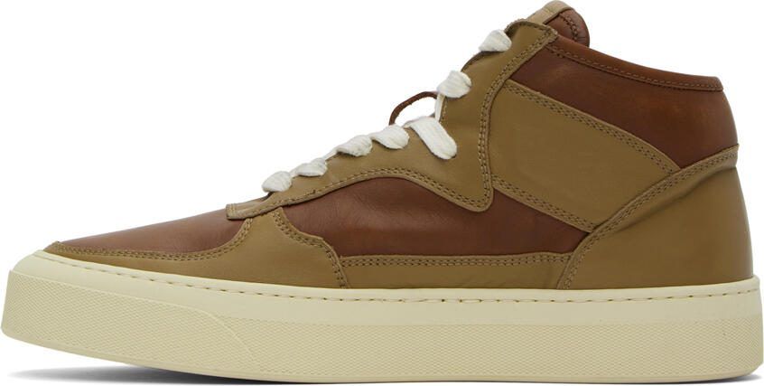 Rhude Khaki  Brown Cabriolets Sneakers - Picture 3