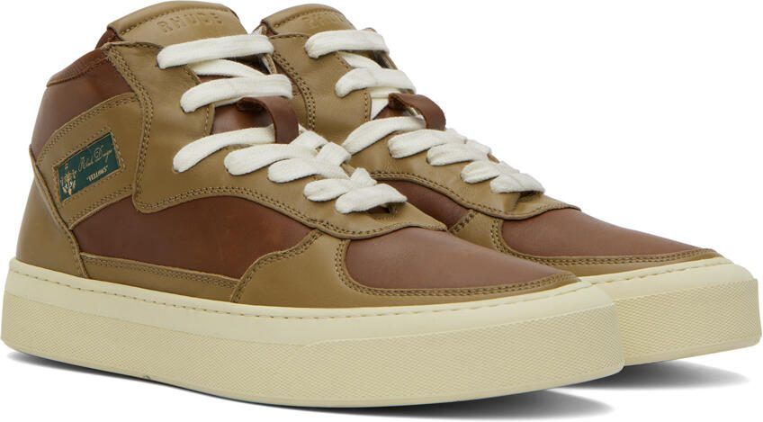 Rhude Khaki  Brown Cabriolets Sneakers - Picture 2