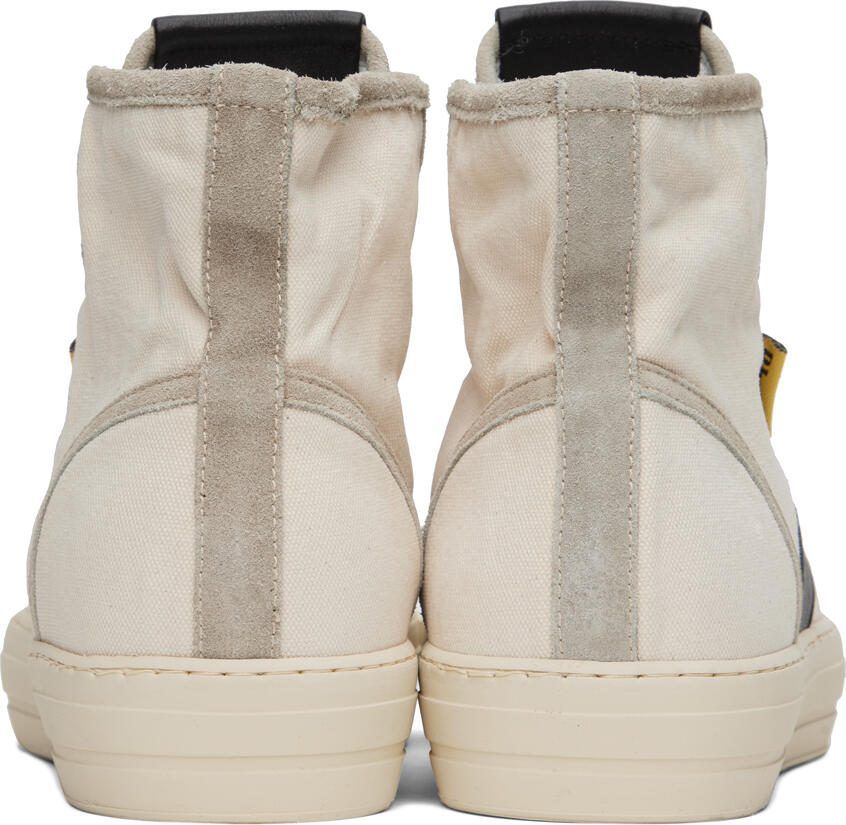 Rhude Off-White  Gray Bel Airs Sneakers