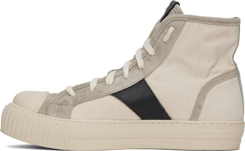 Rhude Off-White  Gray Bel Airs Sneakers - Picture 3