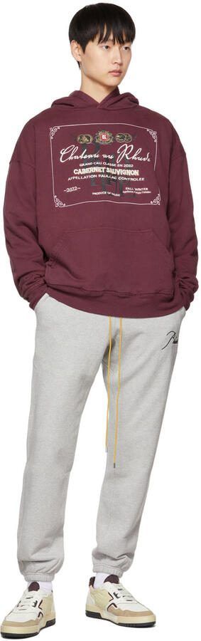 Rhude White  Beige Racing Sneakers - Picture 4