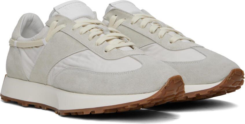 Rhude White  Gray Runner Sneakers - Picture 2