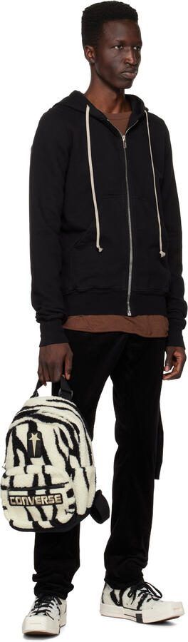 Rick Owens DRKSHDW Black  White Converse Edition Turbodrk Sneakers - Picture 4