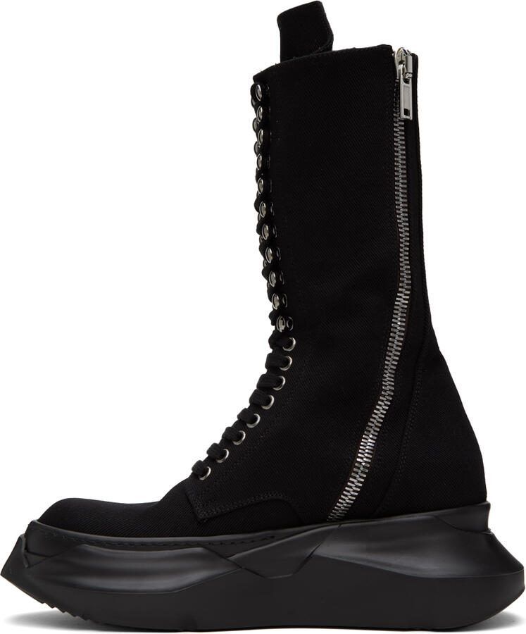 Rick Owens DRKSHDW Black Army Abstract Boots - Picture 2