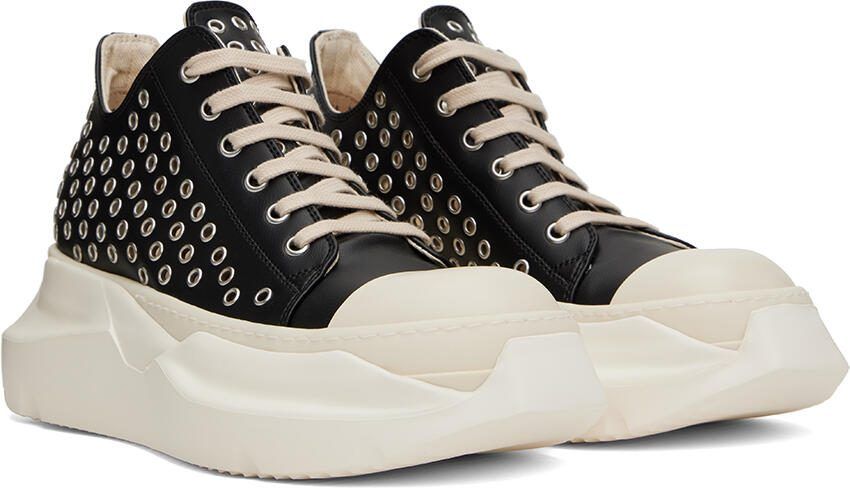 Rick Owens DRKSHDW Black Edfu Abstract Sneakers - Picture 2