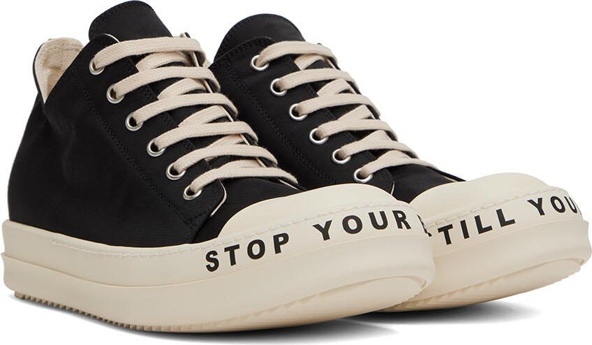 Rick Owens DRKSHDW Black Edfu Sneakers - Picture 2