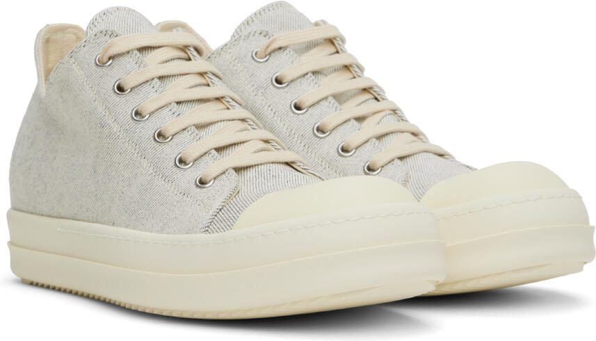 Rick Owens DRKSHDW Black Low Sneakers - Picture 2