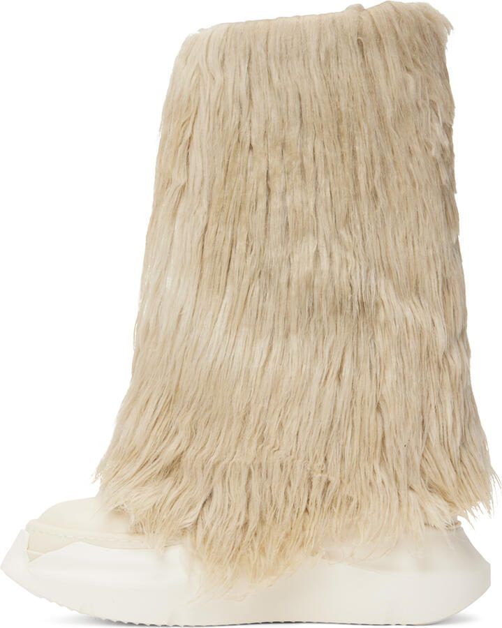 Rick Owens Drkshdw Off-White Strobe Fogachine Boots - Picture 2