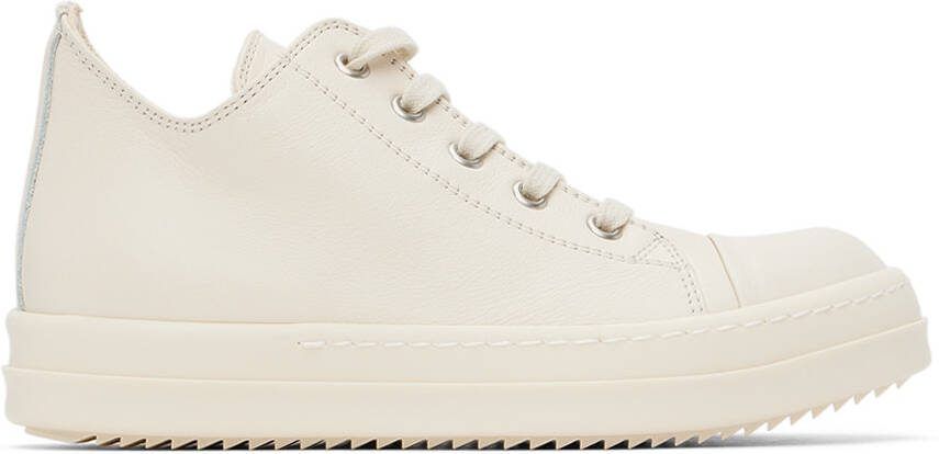 Rick Owens Kids Off-White Low Sneakers - Picture 4