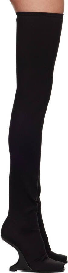 Rick Owens Lilies Black Cantilever 11 Boots