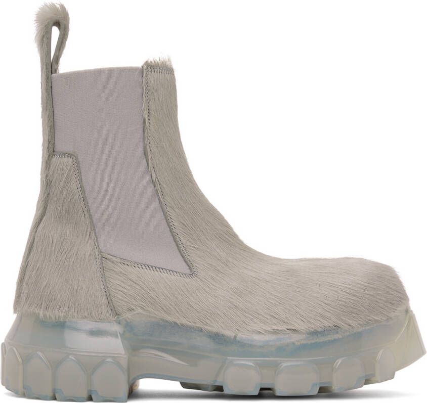 Rick Owens Off-White Beatle Bozo Boots