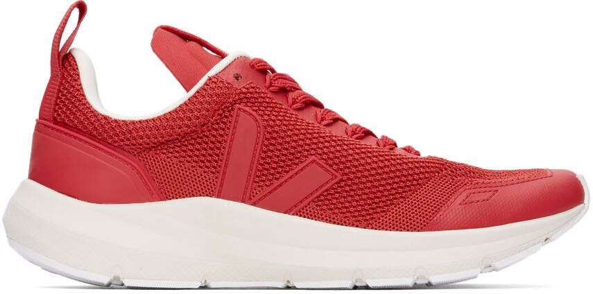 Rick Owens Red Veja Edition Performance Sneakers - Picture 5